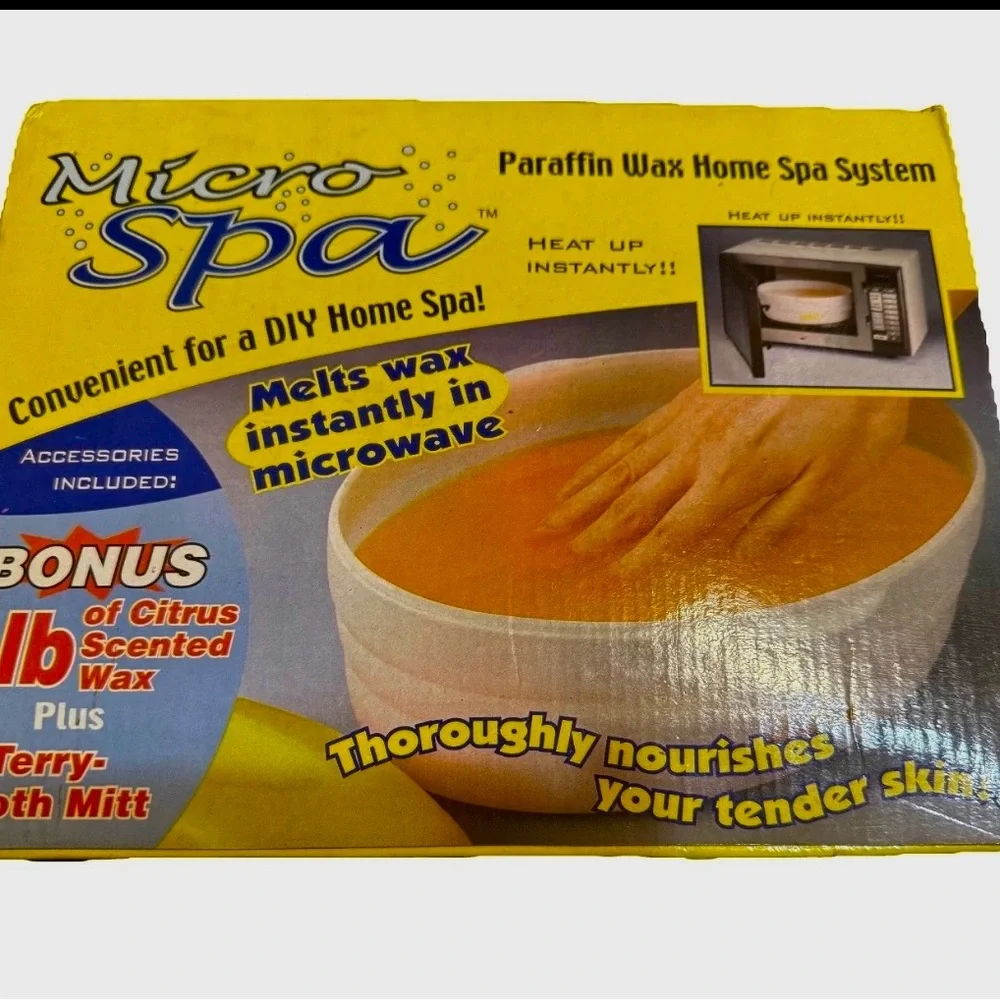 NEW Vintage Micro Spa Paraffin Wax Home System